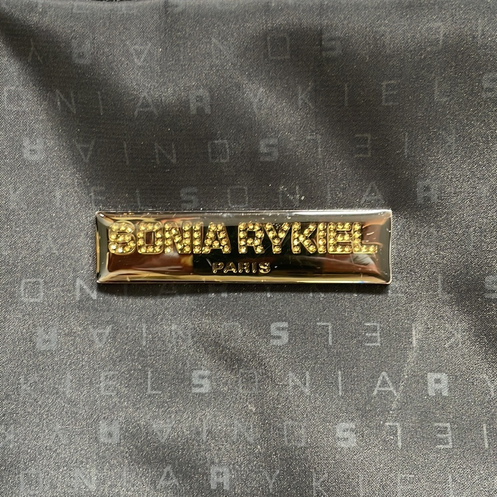 Sonia Rykiel | Monogram Spellout 3 Pocket Computer Tablet Top Handle Nylon Bag - Picture 2 of 12